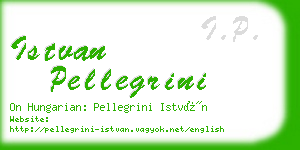 istvan pellegrini business card